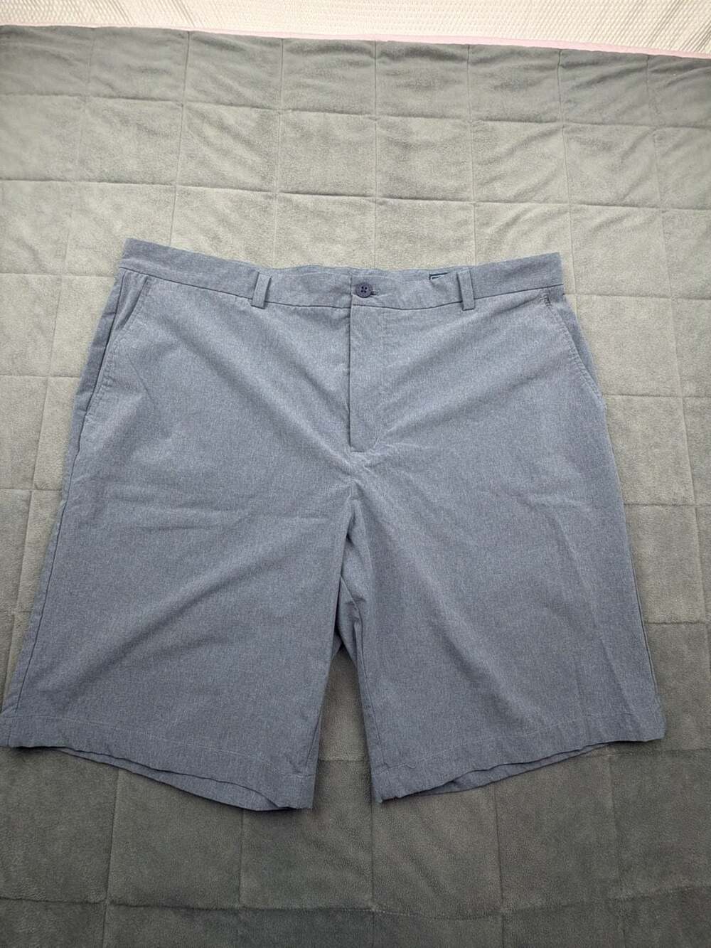 Vineyard Vines Performance Breaker Shorts Gray Heather Size 42